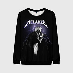 Свитшот мужской Meladze - Metallica, цвет: 3D-черный