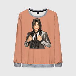 Свитшот мужской Michael Jackson MJ, цвет: 3D-меланж