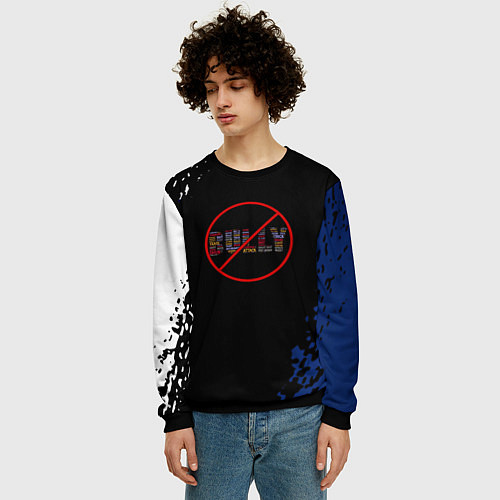 Мужской свитшот Bully game краски рокстар / 3D-Черный – фото 3