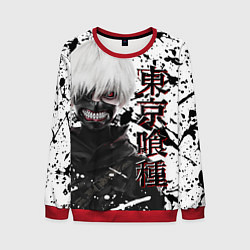 Свитшот мужской Kaneki Ken - Токийский Гуль, цвет: 3D-красный