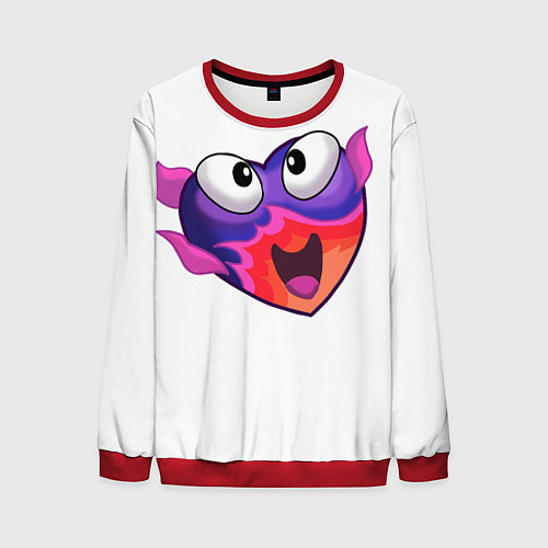 Мужской свитшот Симс вуху мем / 3D-Красный – фото 1