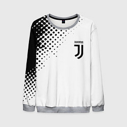 Свитшот мужской Juventus sport black geometry, цвет: 3D-меланж