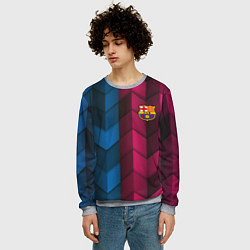 Свитшот мужской Real Madrid sport uniform, цвет: 3D-меланж — фото 2