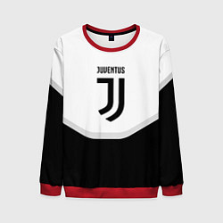 Свитшот мужской Juventus black geometry sport, цвет: 3D-красный
