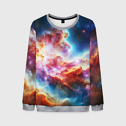 Мужской свитшот The cosmic nebula