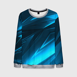 Свитшот мужской Geometry stripes neon color, цвет: 3D-меланж