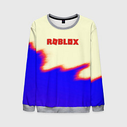 Свитшот мужской Roblox краски текстура game, цвет: 3D-меланж