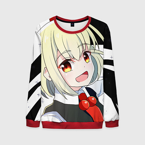 Мужской свитшот Touhou Project Rumia happy / 3D-Красный – фото 1