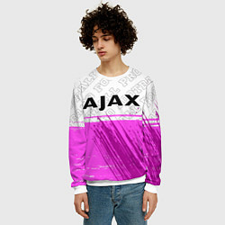 Свитшот мужской Ajax pro football посередине, цвет: 3D-белый — фото 2