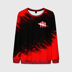 Свитшот мужской Dead by daylight огненный, цвет: 3D-красный