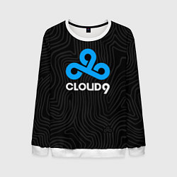 Свитшот мужской Cloud9 hi-tech, цвет: 3D-белый