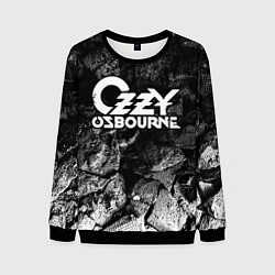 Свитшот мужской Ozzy Osbourne black graphite, цвет: 3D-черный