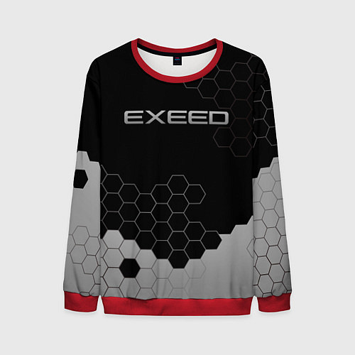 Мужской свитшот Exceed / 3D-Красный – фото 1