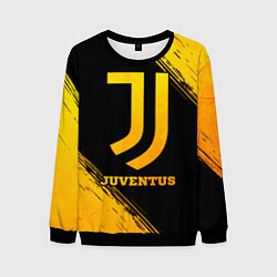 Свитшот мужской Juventus - gold gradient, цвет: 3D-черный