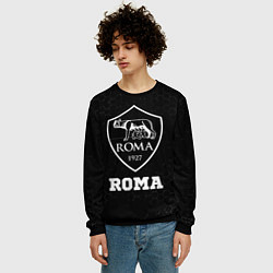 Свитшот мужской Roma sport на темном фоне, цвет: 3D-черный — фото 2