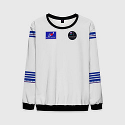 Свитшот мужской Скафандр Сибирский 01, цвет: 3D-черный