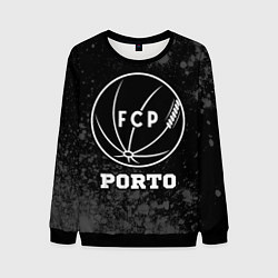 Свитшот мужской Porto sport на темном фоне, цвет: 3D-черный