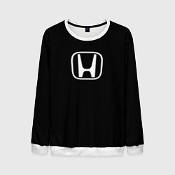 Свитшот мужской Honda white logo, цвет: 3D-белый