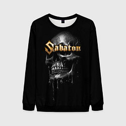 Свитшот мужской Sabaton - rock group, цвет: 3D-черный