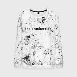 Свитшот мужской The Cranberries dirty ice, цвет: 3D-белый