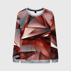 Мужской свитшот Рубиновые пирамидки