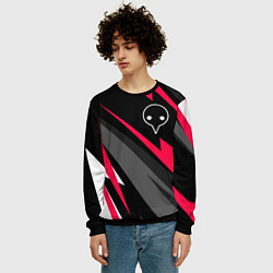 Свитшот мужской Evangelion electro lines, цвет: 3D-черный — фото 2