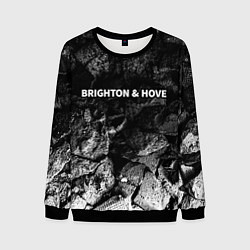 Свитшот мужской Brighton black graphite, цвет: 3D-черный