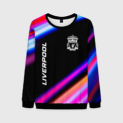 Свитшот мужской Liverpool speed game lights, цвет: 3D-черный