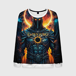 Свитшот мужской Elden Ring black knight, цвет: 3D-белый