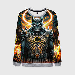 Свитшот мужской Elden Ring black knight, цвет: 3D-меланж