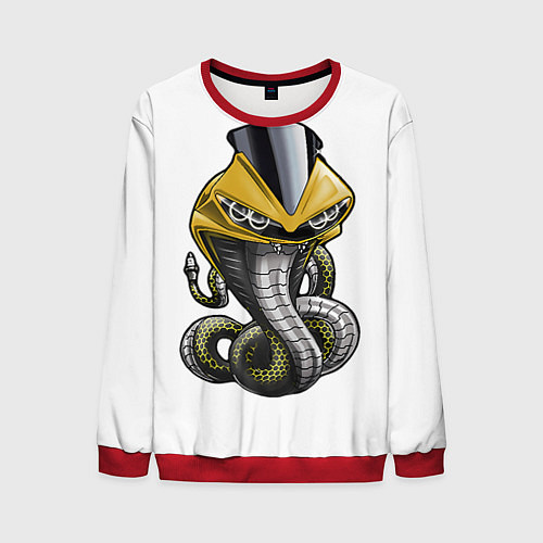 Мужской свитшот Yamaha r6 / 3D-Красный – фото 1