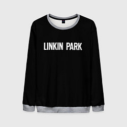 Свитшот мужской Linkin park rock white, цвет: 3D-меланж