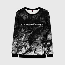 Свитшот мужской Counter Strike 2 black graphite, цвет: 3D-черный