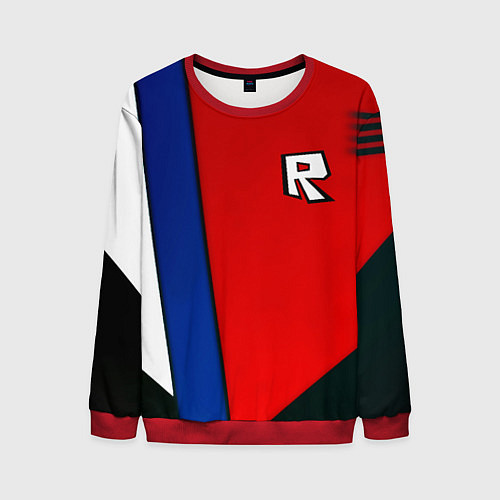 Мужской свитшот Roblox uniform / 3D-Красный – фото 1