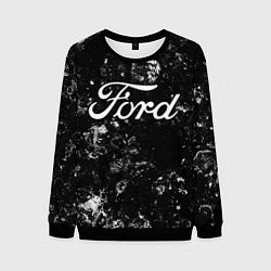 Свитшот мужской Ford black ice, цвет: 3D-черный