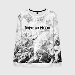 Свитшот мужской Depeche Mode white graphite, цвет: 3D-белый