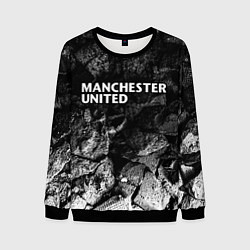 Свитшот мужской Manchester United black graphite, цвет: 3D-черный