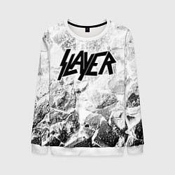 Свитшот мужской Slayer white graphite, цвет: 3D-белый