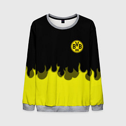 Свитшот мужской Borussia fire fc, цвет: 3D-меланж