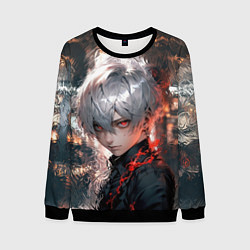 Свитшот мужской Юный гуль, цвет: 3D-черный