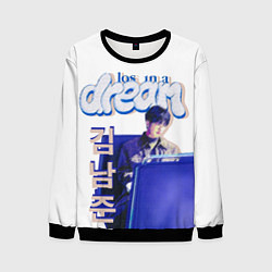 Свитшот мужской BTS Ким, цвет: 3D-черный