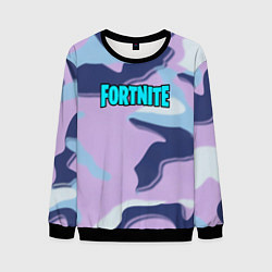 Свитшот мужской Fortnite camo steel, цвет: 3D-черный
