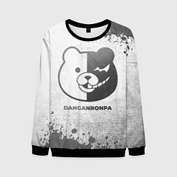 Свитшот мужской Danganronpa - white gradient, цвет: 3D-черный