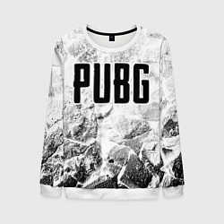 Свитшот мужской PUBG white graphite, цвет: 3D-белый