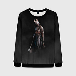 Свитшот мужской Dead By Daylight - Охотница, цвет: 3D-черный