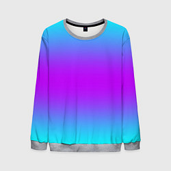 Мужской свитшот Градиент текстура неоновая