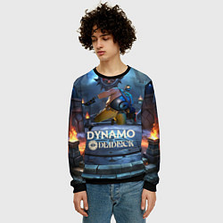 Свитшот мужской Deadlock Dynamo, цвет: 3D-черный — фото 2