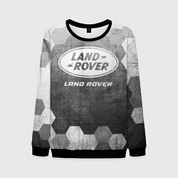 Свитшот мужской Land Rover - grey gradient, цвет: 3D-черный