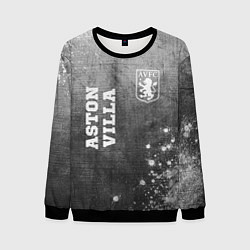 Мужской свитшот Aston Villa - grey gradient вертикально