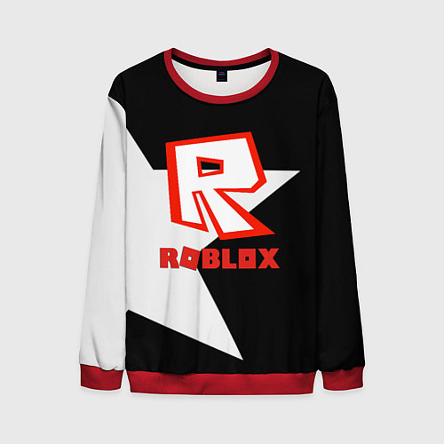 Мужской свитшот Roblox star / 3D-Красный – фото 1